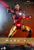Hot Toys Iron Man Mark VI - Iron Man 2 - QS025 - 1/4 Scale Collectible Figure